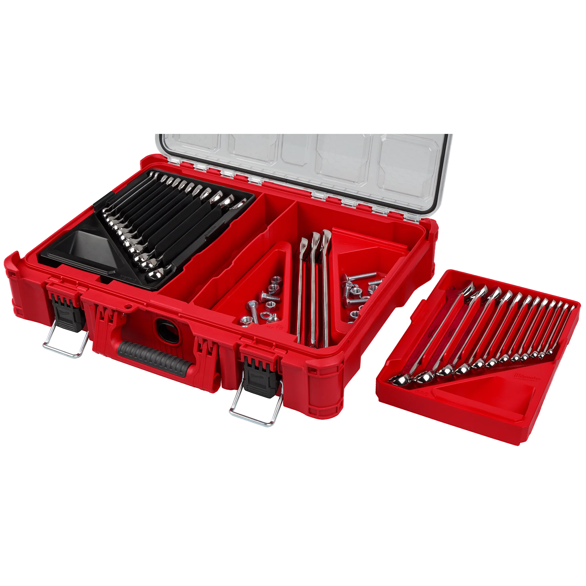 Elegant Milwaukee 30pc Metric SAE Combination Wrench Set with PACKOUT™ Organizer Expertly Made