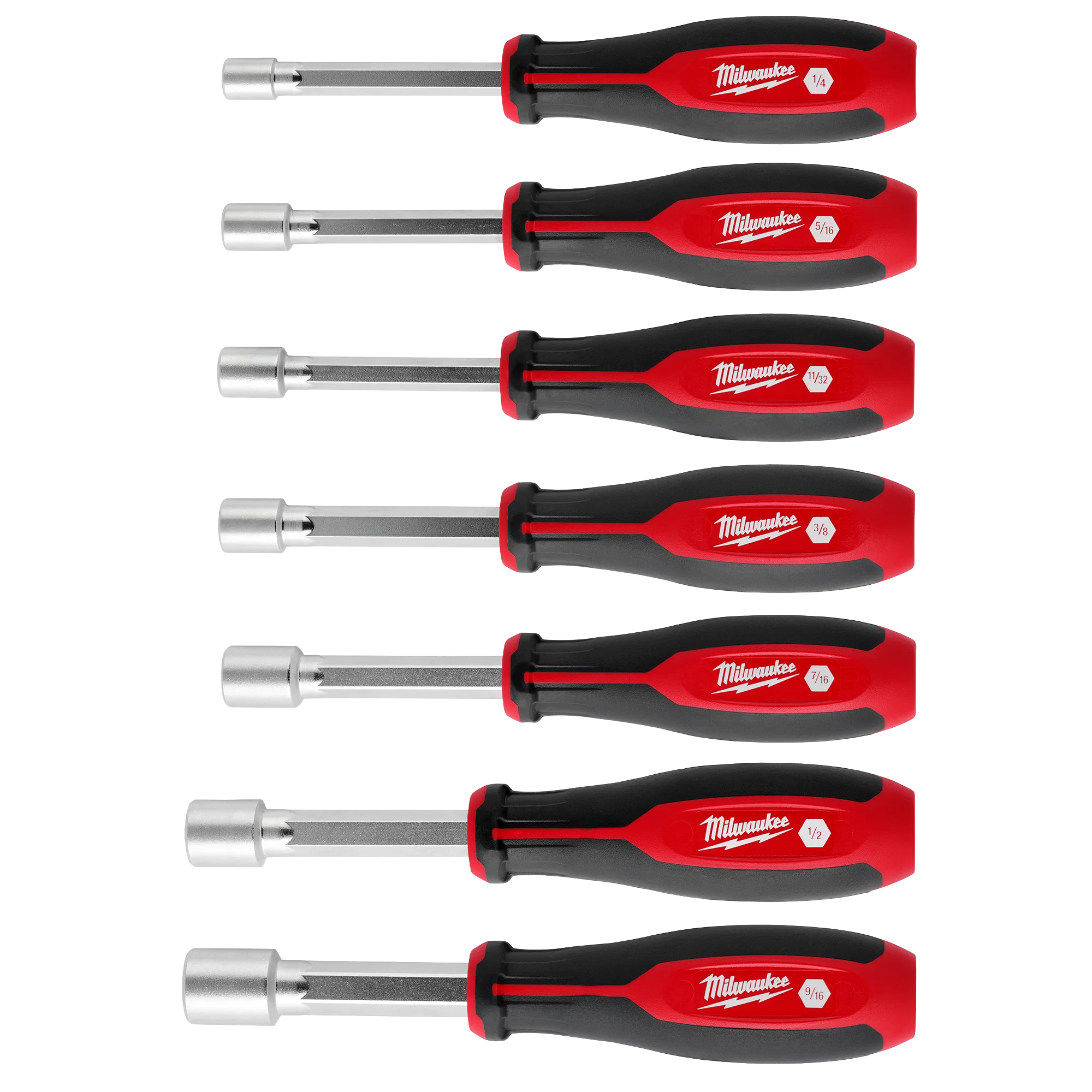 Practical Milwaukee 7pc SAE HollowCore™ Nut Driver Set High-End