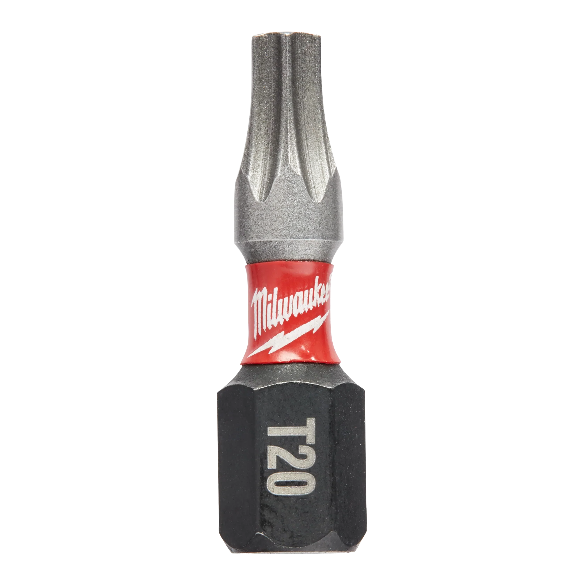Prestigious Milwaukee SHOCKWAVE™ Impact Duty 1 Insert Bit TORX® T20 Bulk 25 Lightweight