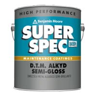 Long-Lasting Benjamin Moore Super Spec Alkyd Pastel Semi-Gloss Paint 1 Gallon Reliable