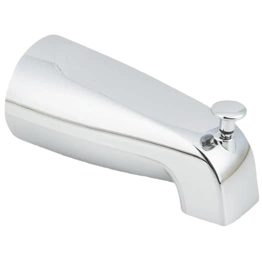 Crafted Do it 5-1 2 Chrome Bathtub Spout with Diverter Eco-Friendly