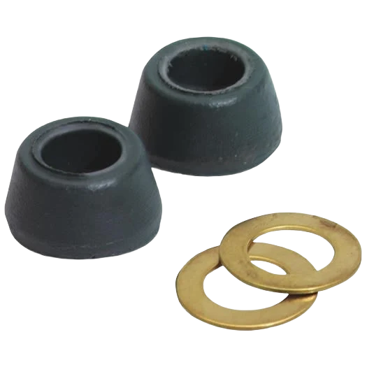 First-Class Do it 7 16 in. x 5 8 in. Black Cone Faucet Washer Contemporary