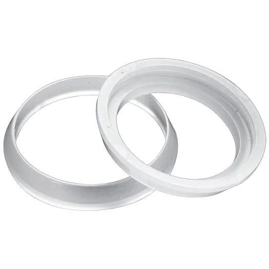 Premium Do it 1-1 4 in. x 1-1 4 in. Clear Poly Slip Joint Washer 2-Pack Secure