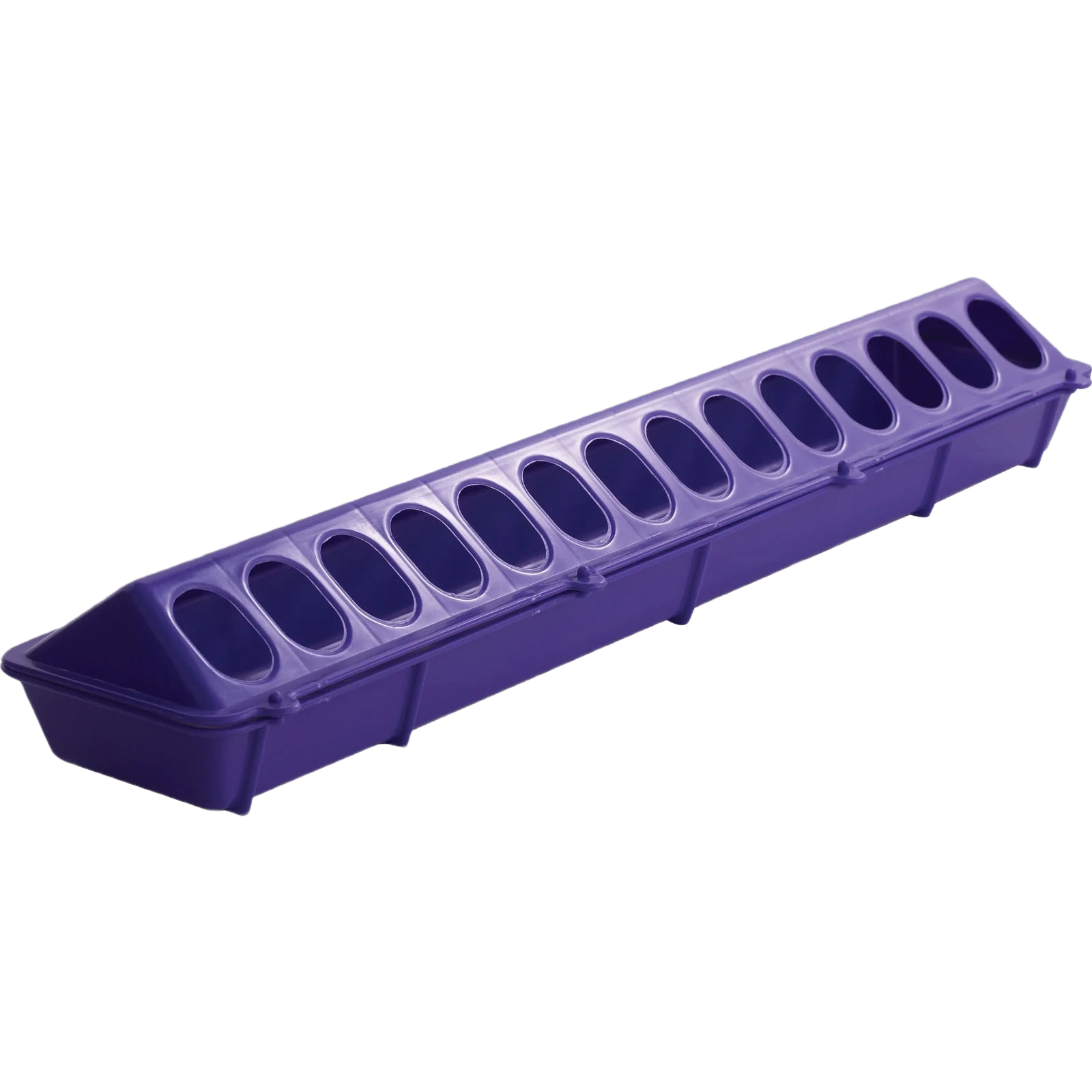 Efficient LITTLE GIANT 957685 FLIP-TOP POULTRY FEEDER 20 INCH PURPLE Smooth