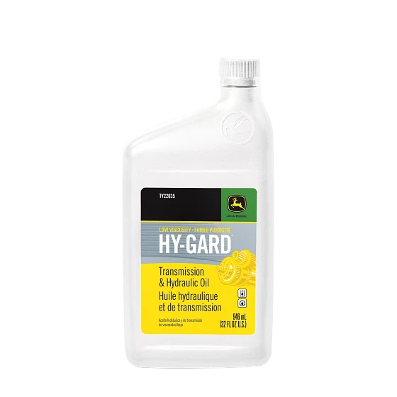 Official John Deere TY22035 Transmission and Hydraulic Oil Low Viscosity Hy-Gard™ 1 Quart 2-Pack Reliable