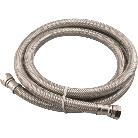 Proven B K 3 8 in. C x 3 8 in. C x 60 in. L Stainless Steel Faucet Connector Elite