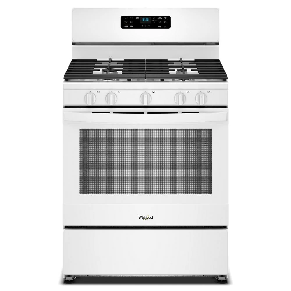 Secure 30-inch Gas Range with Crispy Mode and Griddle Zone Casual