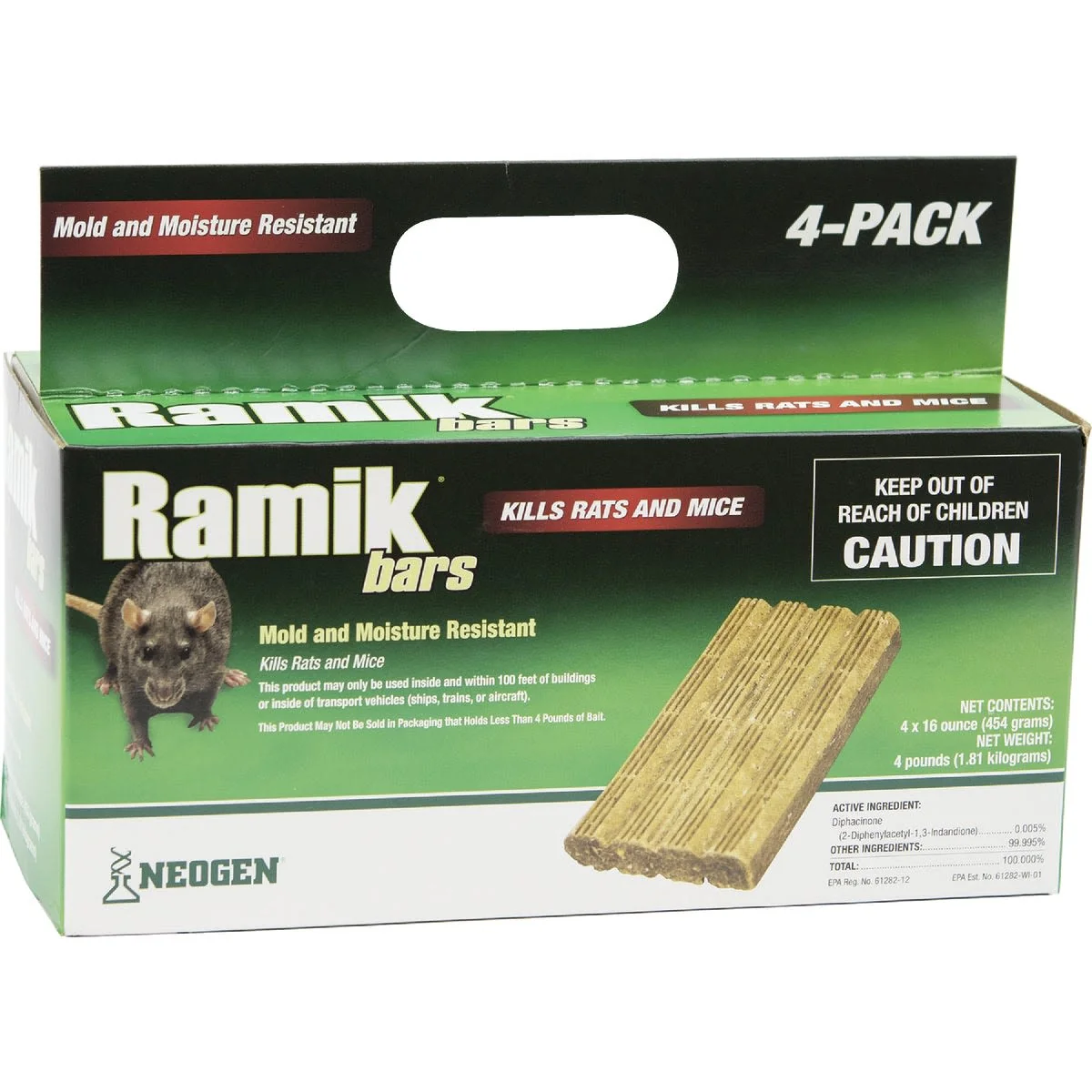 Exclusive Ramik Rat Mouse Poison Bar Modern