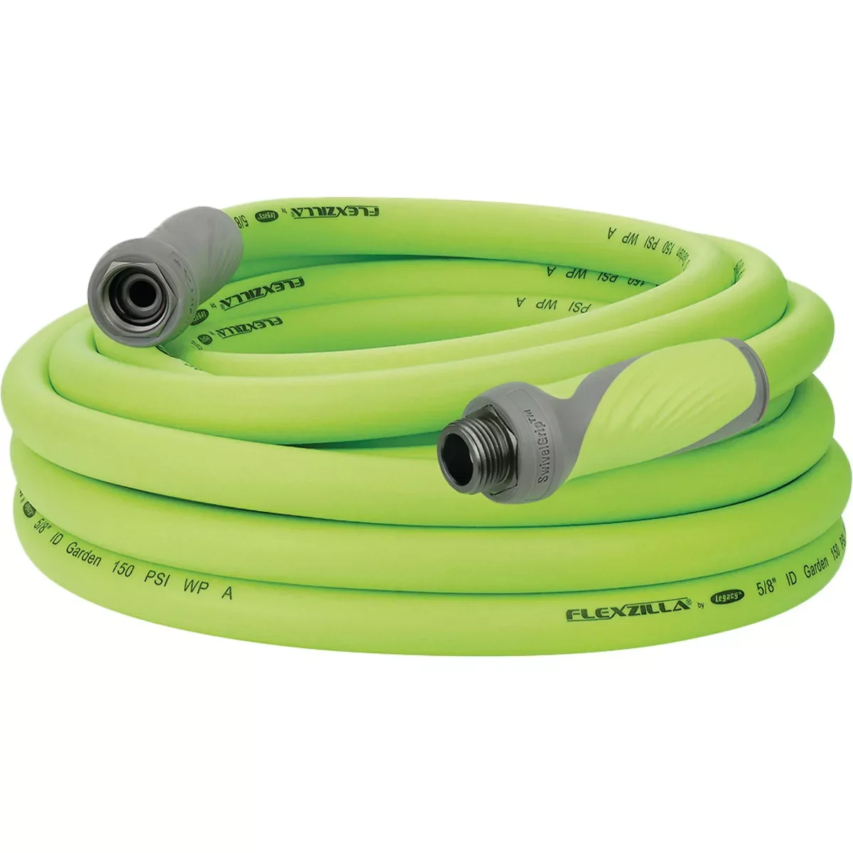 Exceptional Flexzilla 5 8 Dia. x 25′ L. Drinking Water Safe Garden Hose with SwivelGrip Connections Official