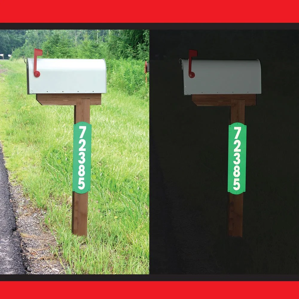Carefully Designed Hillman 911 Safety Address Sign Kit Professional