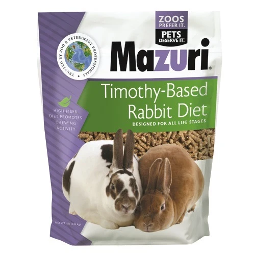 Safe Mazuri Timothy-Based Rabbit Diets 5 lb. Smart