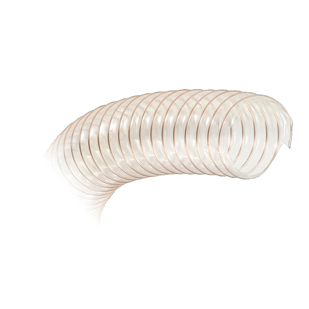 Elegant Record Power 2M 6.53 feet of 102mm 4 Flexible Clear Dust Extraction Hose Smart
