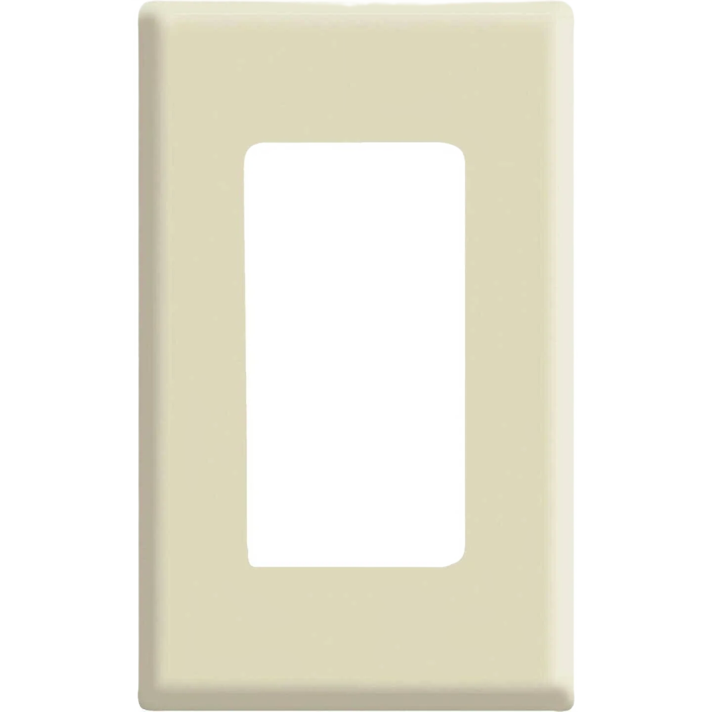 Versatile Leviton Decora 1-Gang Ivory Screwless Decorator Wall Plate Crafted