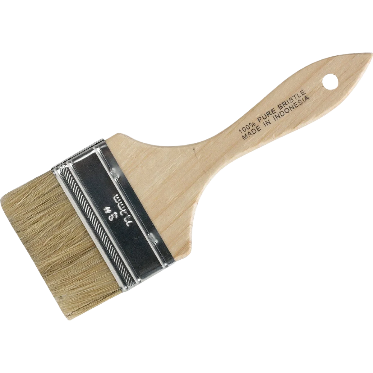 First-Class Do it Flat Chip Natural Bristle Paint Brush 3 in. Artisan