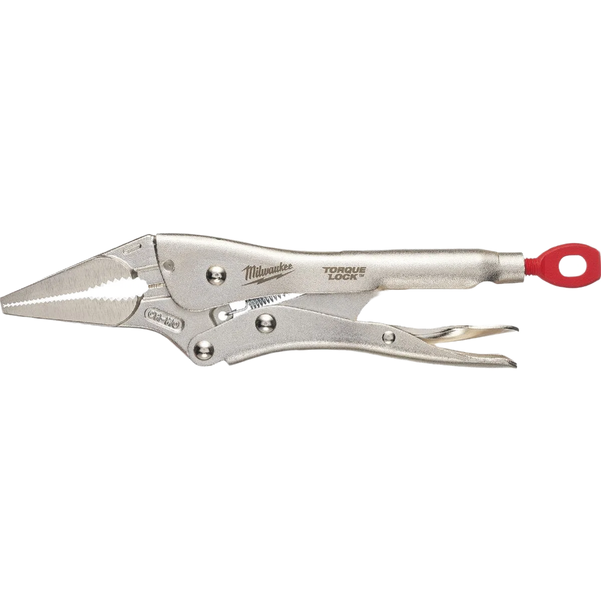 Pure Milwaukee TORQUE LOCK™ 9 Long Nose Locking Pliers Crafted