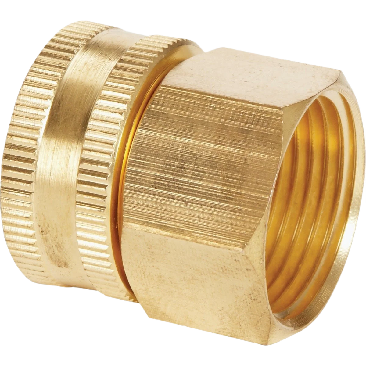 Fine Garden Brass Swivel Hose Connector 3 4 In. FNH x 3 4 In. FNPT Stylish