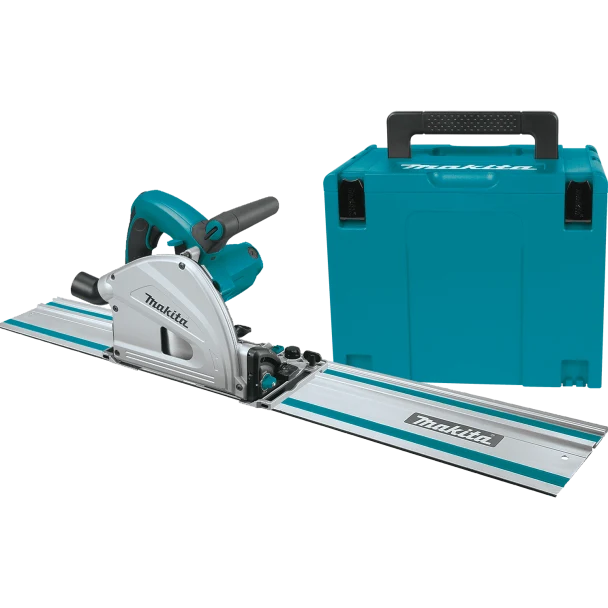 World-Class Makita 6-1 2 in. Plunge Circular Saw Kit with 55 in. Guide Rail Original Design