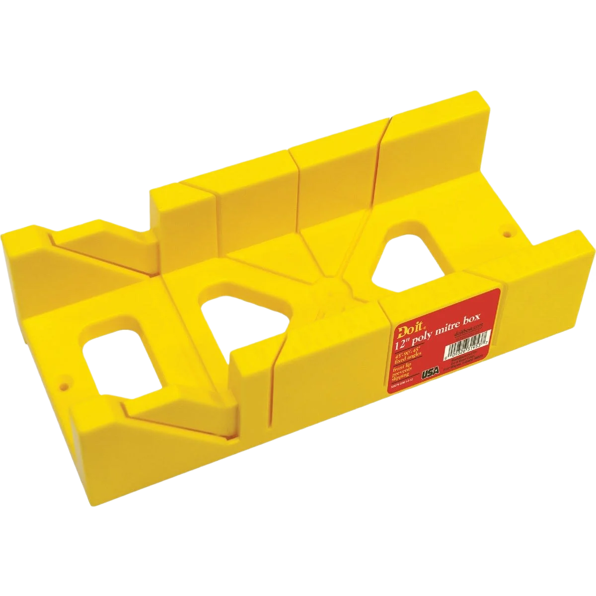Carefully Designed Do it 12 In. Plastic Miter Box No Saw Fashionable