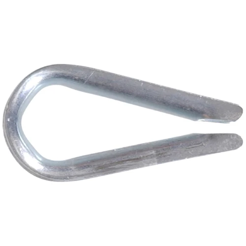 Recyclable Hillman Zinc-Plated Wire Rope Thimble 1 4 in. High-End