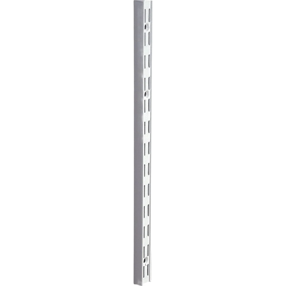 Innovative Knape Vogt 82 Series 16-1 2 In. White Double-Slot Shelf Standard Lightweight