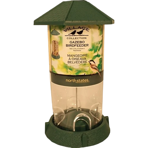 Pure North States Gazebo Bird Feeder 2.25 lb. Capacity Optimized