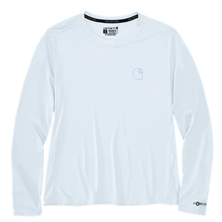 Next-Generation Carhartt Women’s 2XL Tradewind Force Sun Defender trade Long-Sleeve Graphic Tee Easy-to-Use