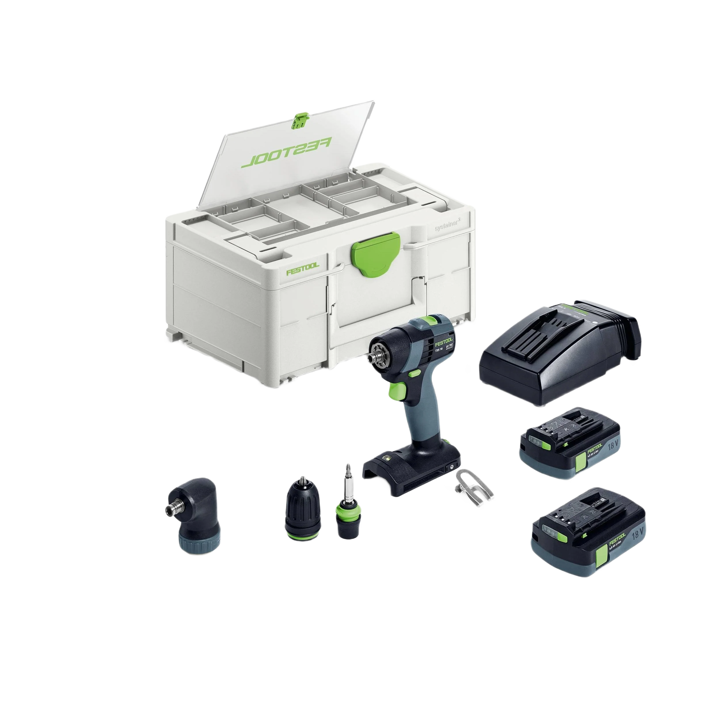 Environmentally Friendly Festool 576903 TXS 18 HPC 4.0 I-Set Cordless Drill Proven