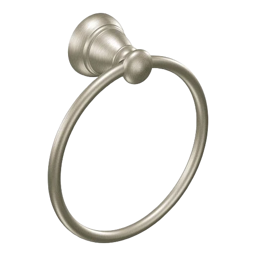 Comfortable Moen Banbury Brushed Nickel Towel Ring 6 in. Verified