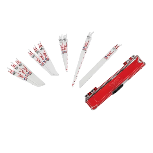 Prestigious Milwaukee SAWZALL® 10-PC Reciprocating Saw Blade Set Long-Lasting