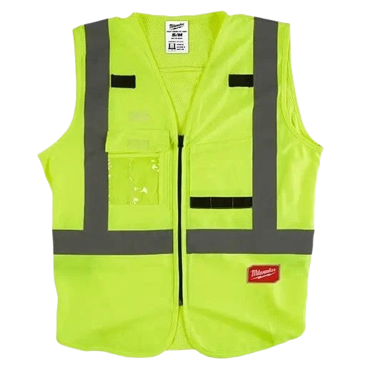 Responsible Milwaukee 2X 3X High Visibility Yellow Safety Vest Effective
