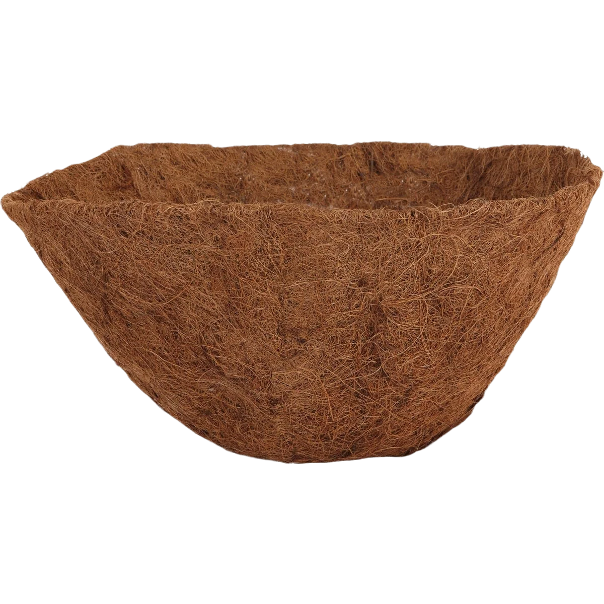 Dependable Garden Coconut Fiber Round Plant Liner 6.3 x 14 in. Organic