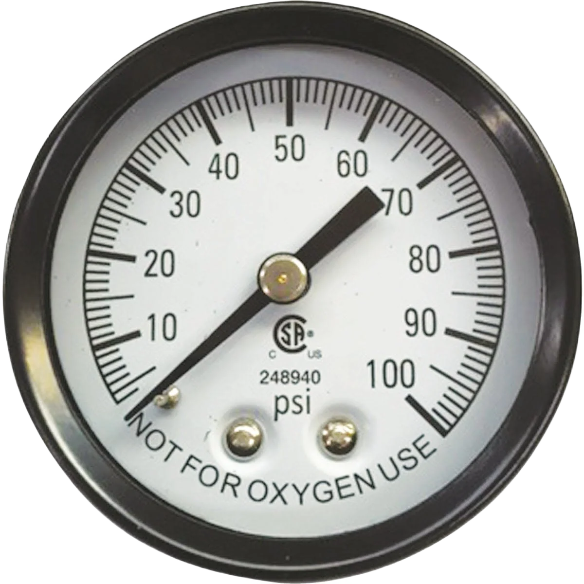 Specialty Simmons 1 8 in. Pressure Gauge Flexible