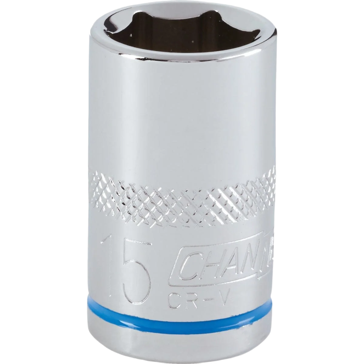 Next-Generation Channellock 1 2 in. Drive 15mm 6-Point Shallow Metric Socket Clean
