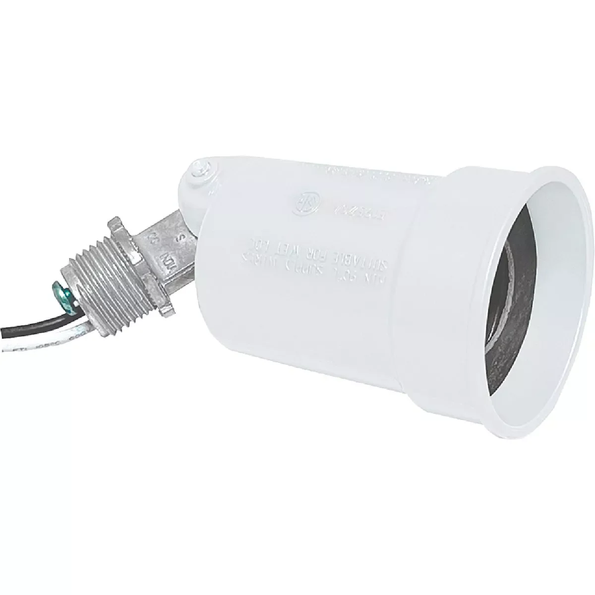 Comfortable Southwire PAR38 White Weatherproof Lamp Holder Functional