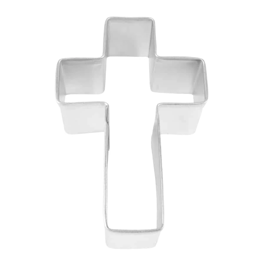 Solid R M International 2.75 Holy Cross Cookie Cutter Enhanced
