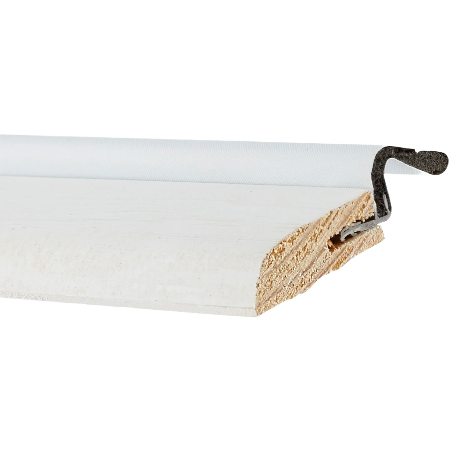 Natural M-D White Primed Wood Door Jamb Weatherstrip 36 in. x 7 ft. Lightweight