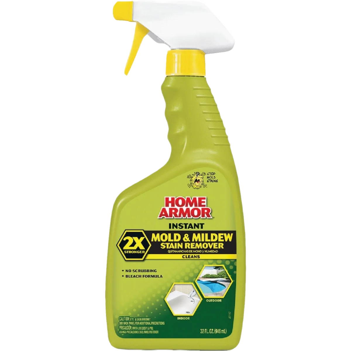 Flexible Home Armor Instant Mold Mildew Cleaner 32 oz. Durable
