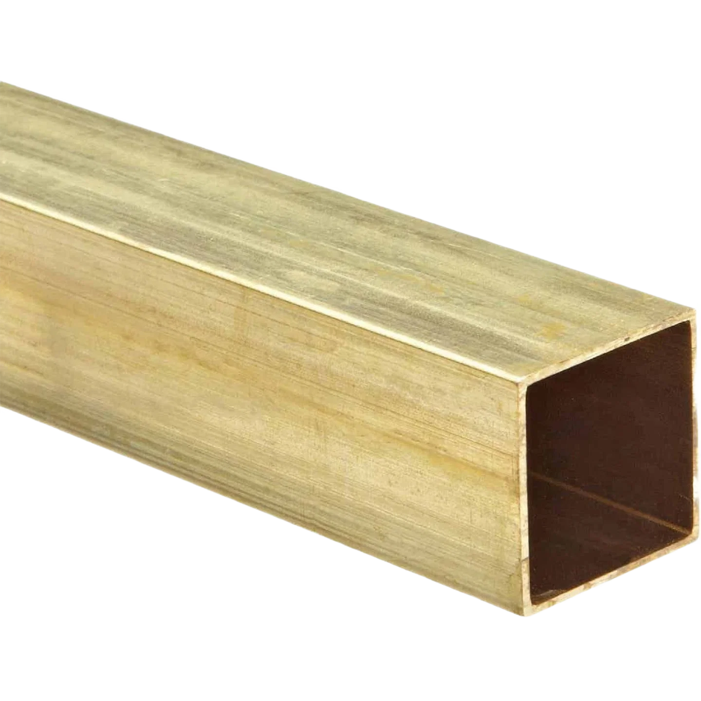 Convenient K S Brass Square Tube .029 x 5 8 x 36 in. Excellent