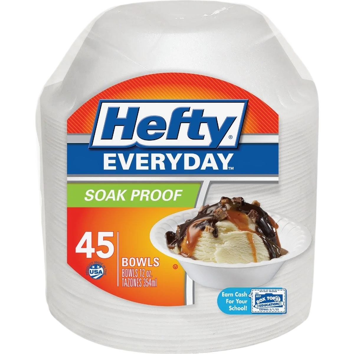 Classic Hefty Everyday Foam Bowl Next-Generation