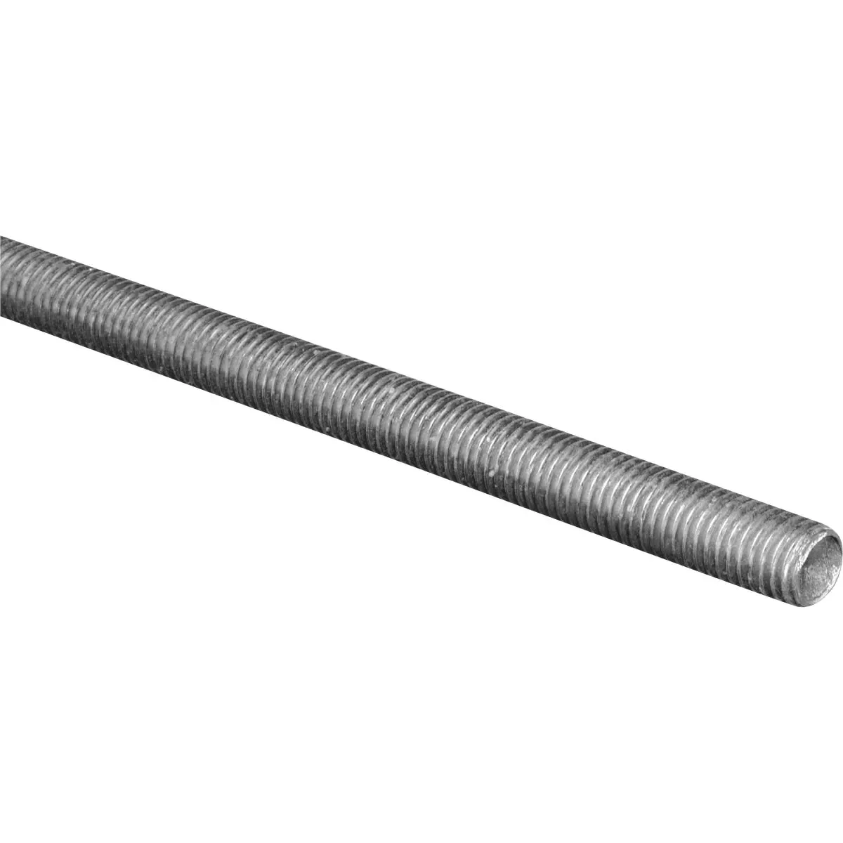 Optimized Hillman Zinc-Plated Threaded Rod 7 16-14 x 1 ft. Lightweight