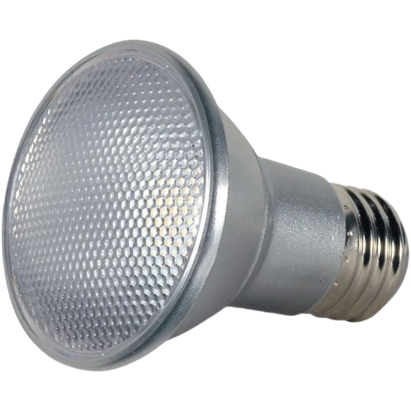 Green Satco 7 Watt PAR20 LED 4000K 25 deg. Flood Light Selected