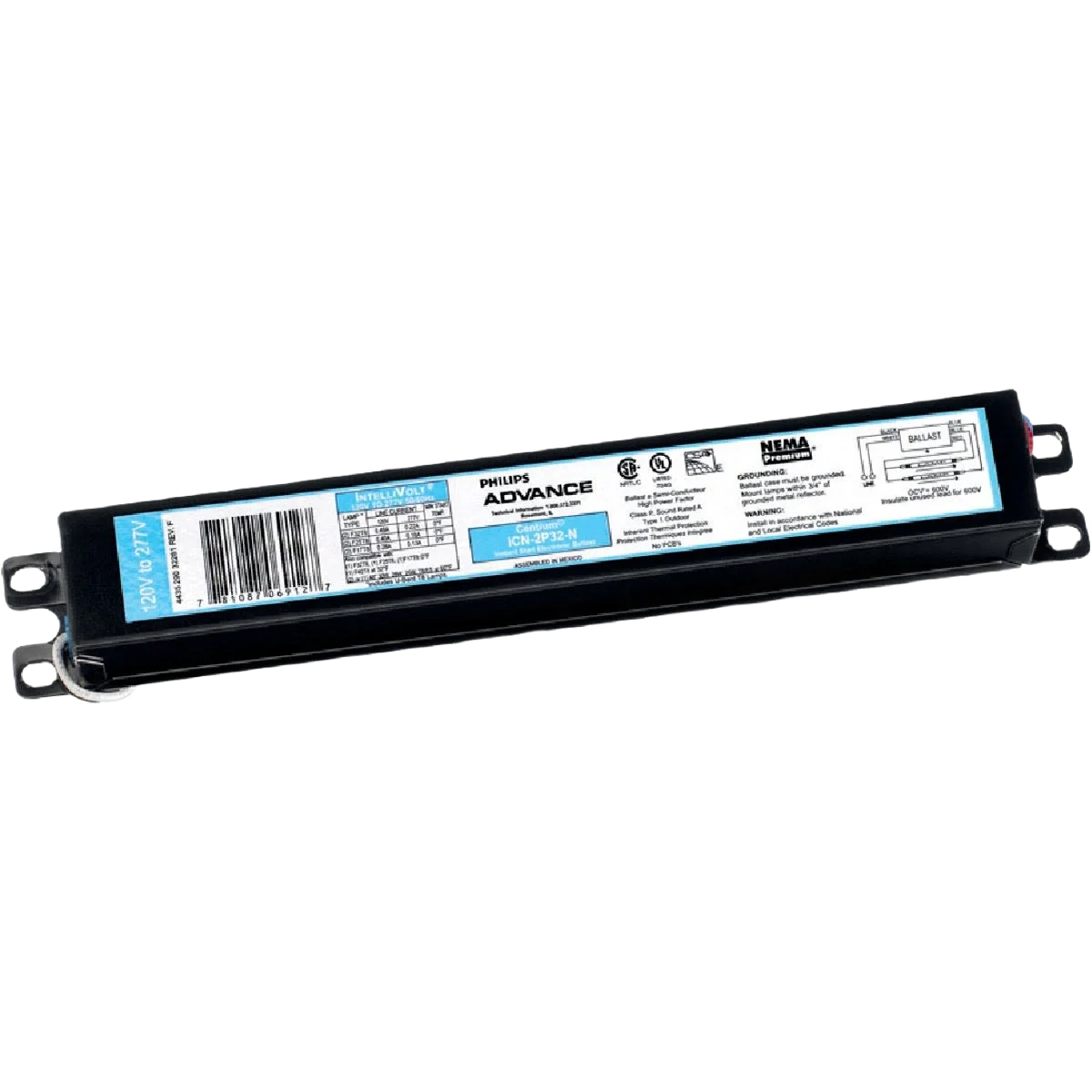 Organic Philips Advance Instant Start 32W 120V 277V Electronic Ballast Sophisticated