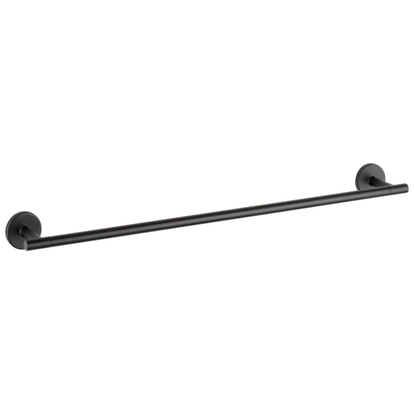 Next-Generation Delta Trinsic Matte Black Towel Bar 24 in. Fast