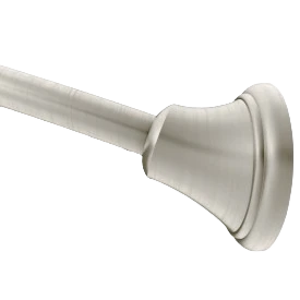 Reliable Moen Brushed Nickel Tension Curved Shower Rod Top-Quality
