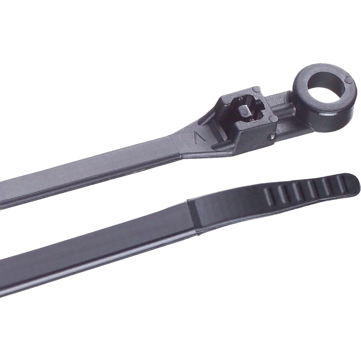 Eco-Friendly Gardner Bender 8 In. x 0.17 In. Ultra Violet Black Mounting Cable Tie 15-Pack Official