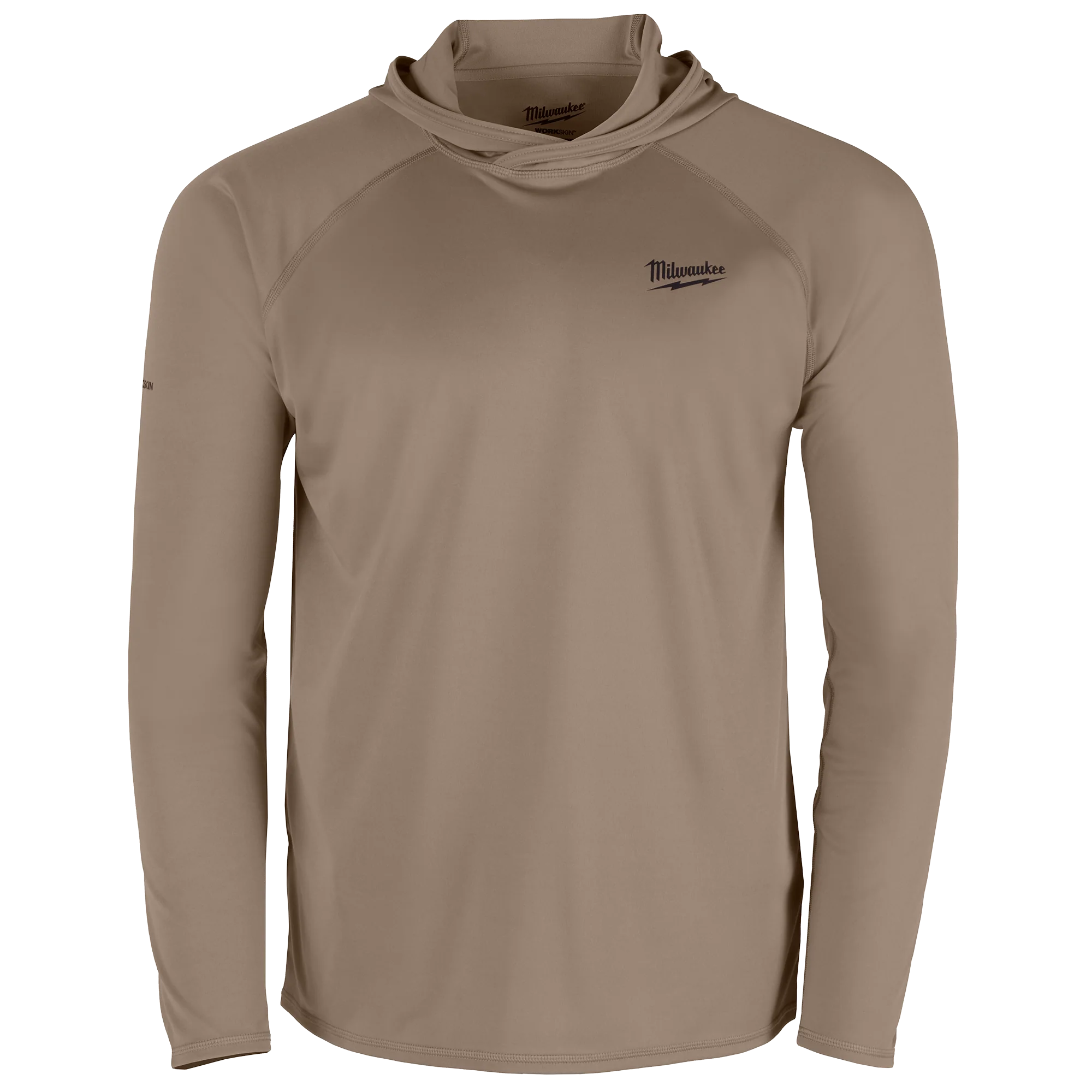 Smart Milwaukee WORKSKIN™ Hooded Sun Shirt – SANDSTONE 2X Refined