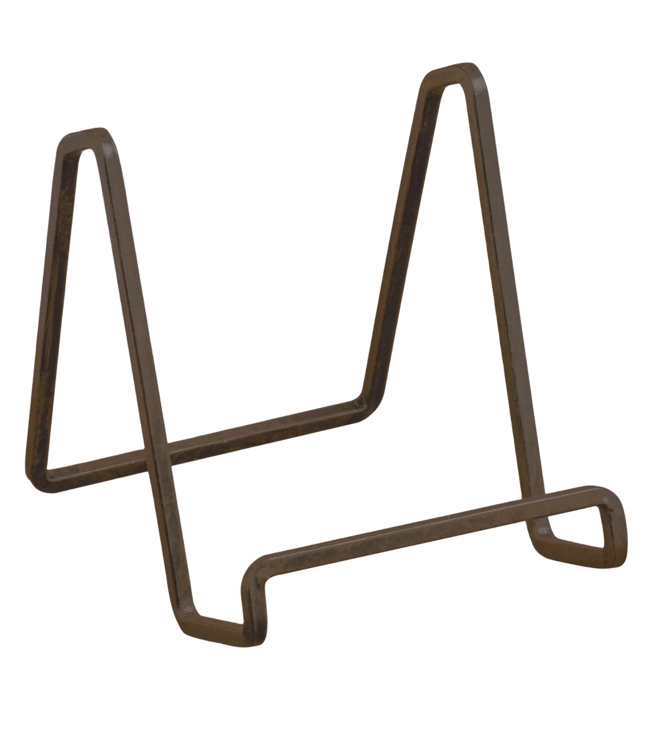 Natural Tripar 4 in. Mahogany Square Wire Stand Reliable
