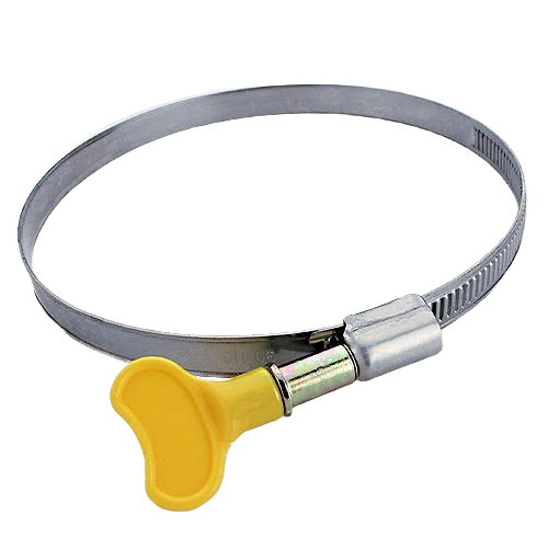 Relaxed Big Horn Hose Clamps 4 in. 5-Pack Reusable