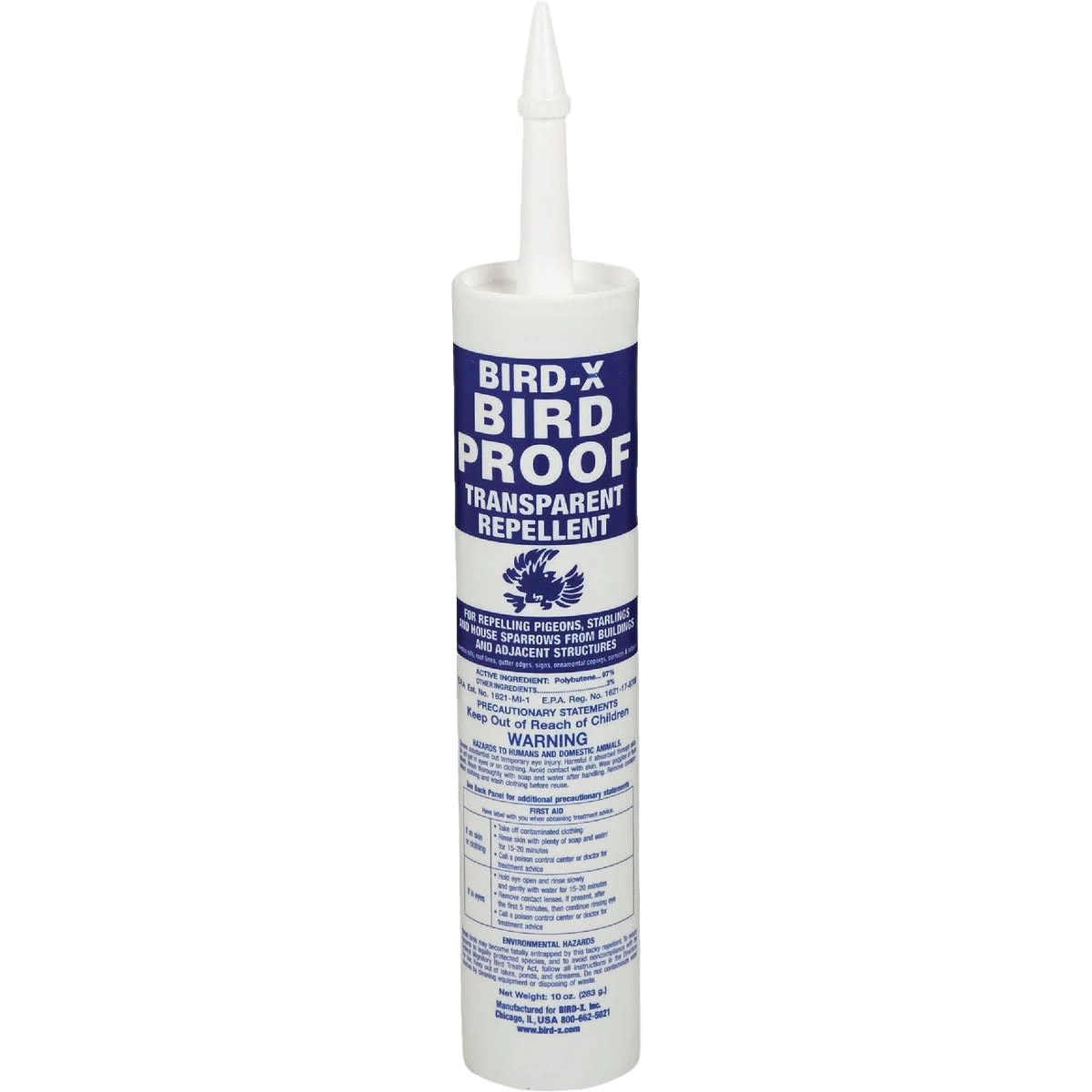 Recyclable Bird-X Bird Proof Bird Repellent Gel 10 oz. Healthy