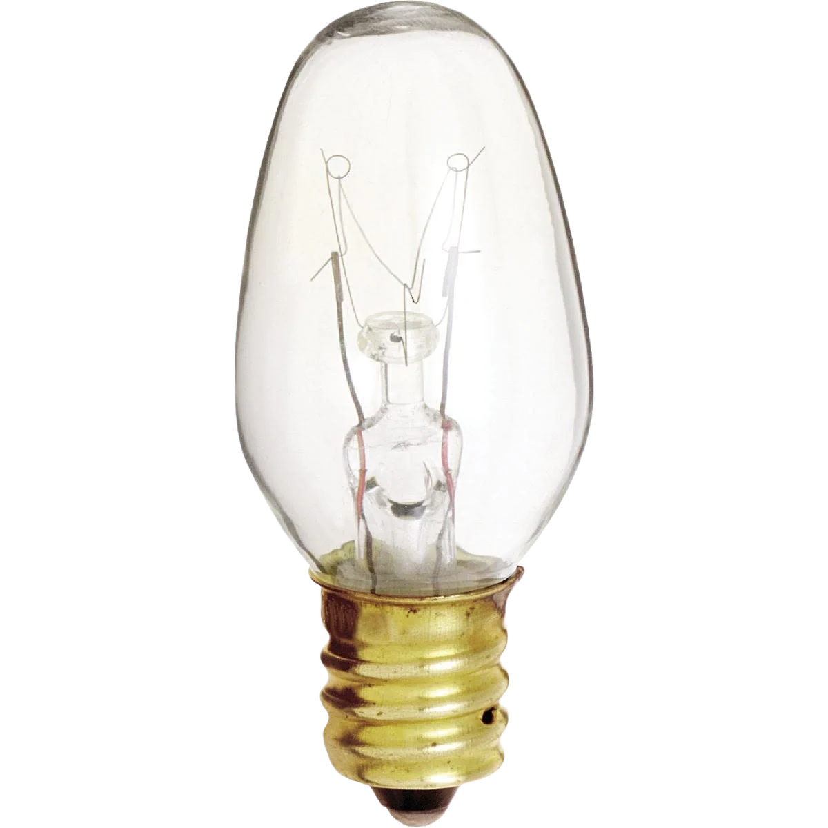 Easy-to-Use Satco 7 Watt C7 Incandescent Night-Light Bulb Secure